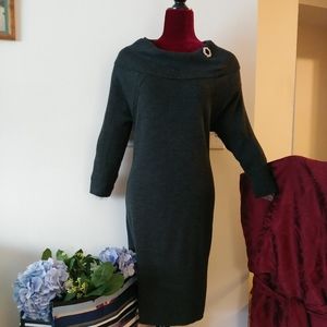 TAHARI SWEATER DRESS
